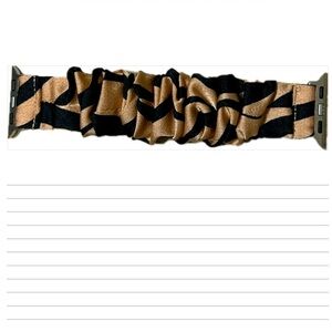 Apple Watch band, silky scrunchie  38mm 40mm 41mm 42mm 44mm 45mm 46mm 49mm